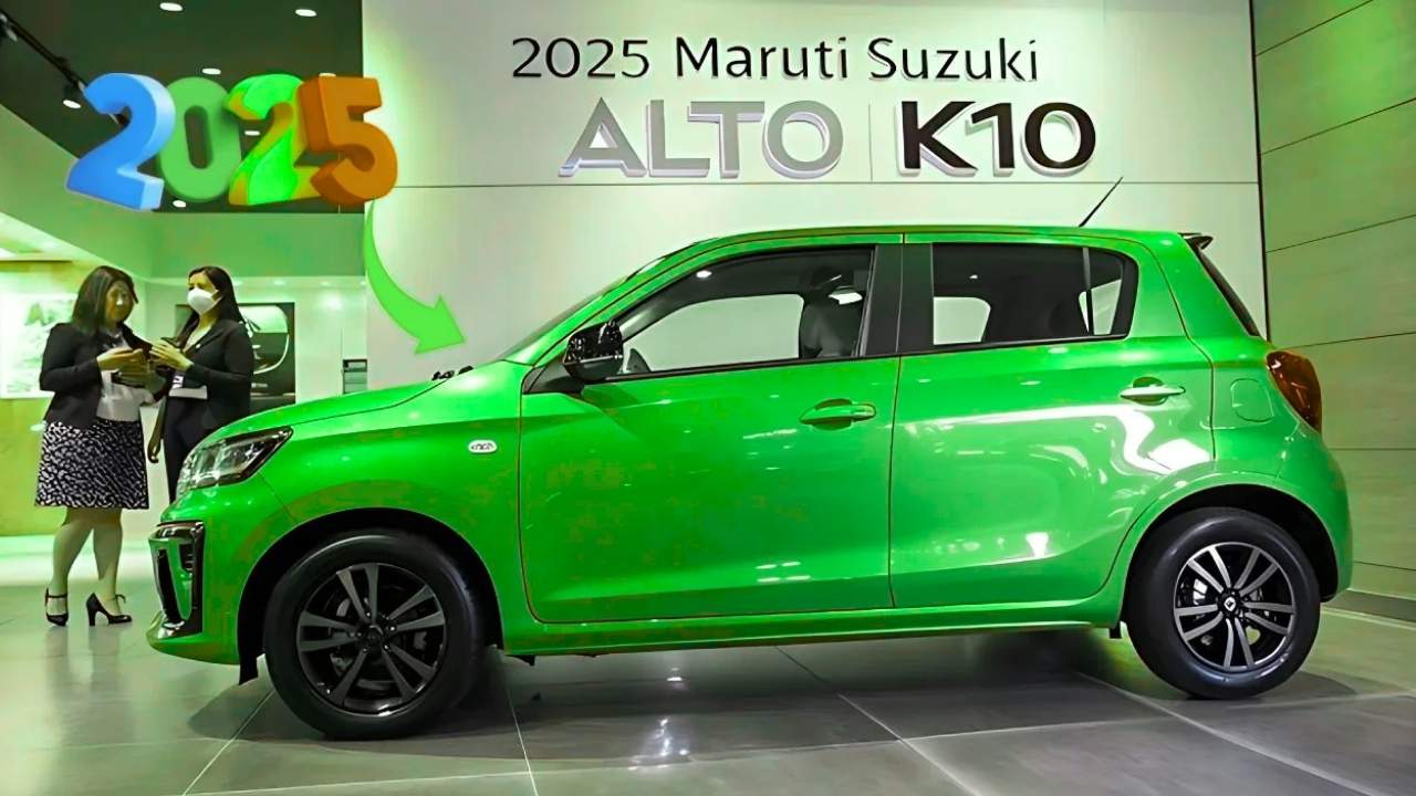 Maruti Alto K10 2025 Launch: 41 km/l Mileage, 6 Airbags & Cruise Control at Just ₹3.25 Lakh